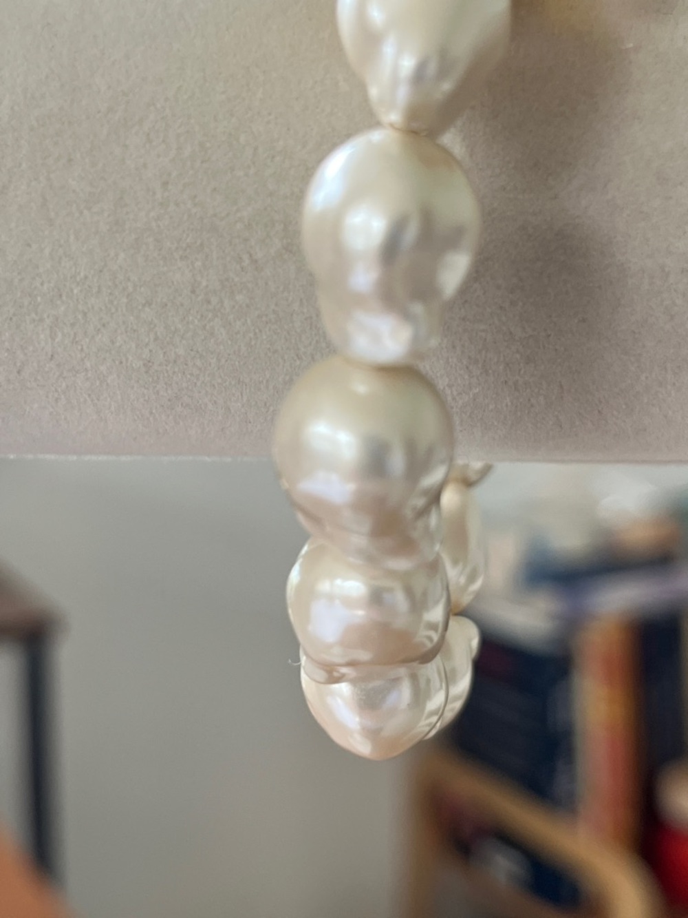 J. Crew keshi Pearl Bracelet with Gold Accent - Picture 3 of 6